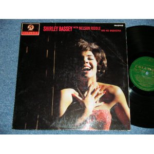 画像: SHIRLEY BASSEY - LET'S FACE THE MUSIC  ( Ex+/Ex+ Looks:VG+++ )  / 1962 UK ENGLAND  ORIGINAL "GREEN Label" MONO Used LP 