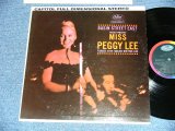 画像: PEGGY LEE -BASIN STREET EAST ( Ex++/MINT- Looks: Ex+++) / 1962 Version US AMERICA ORIGINAL 2nd  Press "BLACK With RAINBOW 'CAPITOL' Logo on TOP  Label"  STEREO Used LP 