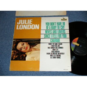 画像: JULIE LONDON - YOU DON'T HAVE TO BE A BABY  TO CRY  ( Ex+/MINT- ) /1964 US AMERICA ORIGINAL MONO  Used LP