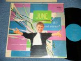 画像: JUNE CHRISTY -  FAIR AND WARMER!  ( Ex-/Ex+++) / 1957 US AMERICA ORIGINAL "1st Press TURQUOISE Label"  MONO Used LP 