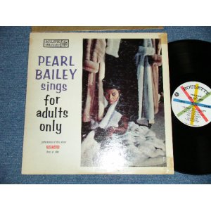 画像: PEARL BAILEY - SINGS FOR ADULTS ONLY ( VG+++/Ex++ Looks:Ex+ )  1959 US AMERICA "1st Press WHITE With Colored Spokes Label"  MONO Used LP 