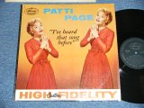 画像: PATTI PAGE   - I'VE HEARD THAT SONG BEFORE ( Ex+/E+++ )  / 1957 US AMERICA ORIGINAL"2nd Press Label"  MONO Used LP 