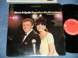 画像: STEVE LAWRENCE & EYDIE GORME - TOGETHER ON BROADWAY ( Ex+/Ex++ Looks:Ex )  / 1967 US AMERICA ORIGINAL '360 SOUND Label"　STEREO  Used LP