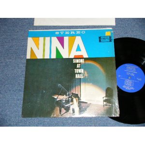 画像: NINA SIMONE - SIMONE AT TOWN HALL ( MINT-, Ex++/Ex+ Looks:Ex+ ) / 1960 US AMERICA ORIGINAL STEREO Used LP 