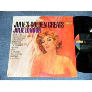 画像: JULIE LONDON - JULIE'S GOLDEN GREATS ( COLOR JACKET: Ex+/MINT-) / 1963 US AMERICA ORIGINAL "OLD Style 1st Press Label" STEREO Used LP