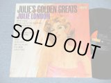 画像: JULIE LONDON - JULIE'S GOLDEN GREATS ( COLOR JACKET ) ( Ex++,Ex/Ex+++) / 1963 US AMERICA ORIGINAL "OLD Style 1st Press Lavel" MONO Used LP