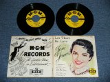 画像: JONI JAMES - LET THERE BE LOVE ( Ex++/Ex++ )  / 1953 US AMERICA ORIGINAL"YELLOW LABEL" MONO Used 7"45 rpm Double EP with PICTURE SLEEVE 