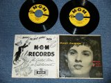 画像: JONI JAMES -  WHEN I FALL IN LOVE  ( Ex++/Ex+++ )  / 1955 US AMERICA ORIGINAL"YELLOW LABEL" MONO Used 7"45 rpm Double EP with PICTURE SLEEVE 