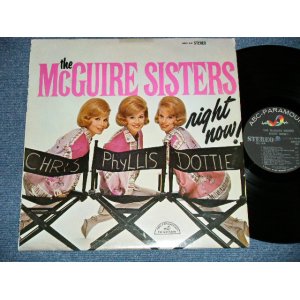 画像: THE McGUIRE SISTERS - RIGHT NOW! ( Ex+,VG+++/Ex++) / 1966 US AMERICA ORIGINAL STEREO Used  LP