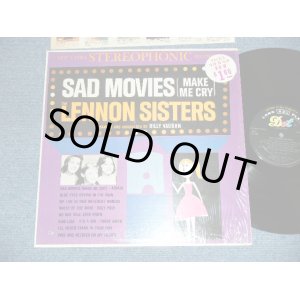 画像:  THE LENNON SISTERS with BILLY VAUGHN - SAD MOVIES ( MINT-/Ex+++) / 1961  US AMERICA ORIGINAL STEREO Used LP