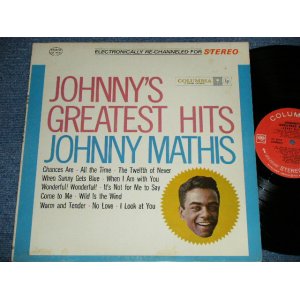 画像: JOHNNY MATHIS -  GREATEST HITS   ( Ex+/Ex+ Looks: Ex-  )   / 1963 US AMERICA ORIGINAL 1st Press "360 SOUND Label" STEREO Used  LP 