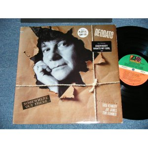 画像: DEODATO - SOMEWHERE OUT THERE ( Ex++/MINT- ) / 1989 US AMERICA ORIGINAL "PROMO" Used  LP 