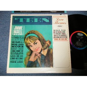 画像: JIMMIE HASKELL and His ORCHESTRA - TEEN LOVE THEMES  ( Ex+/Ex+++ Looks: Ex++)   / 1962S US AMERICA ORIGINAL 1st Press  'BLACK with COLOR Band Label' MONO Used LP  