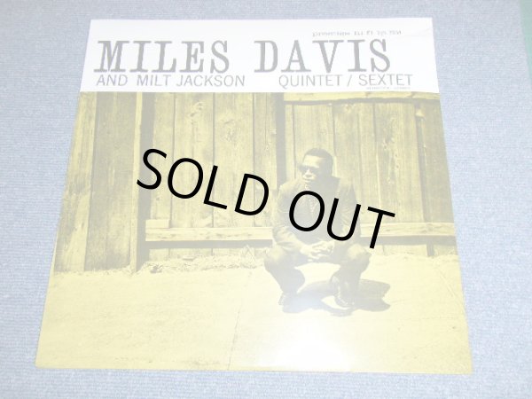 画像1: MILES DAVIS & MILT JACKSON  - QUINTET/SEXTET  /  US AMERICA  Reissue RE-PRESS "Brand New Sealed" 