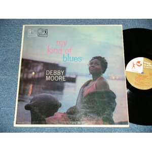 画像: DEBBY MOORE - MY KIND OF BLUES  ( Ex+,Ex/Ex++ )  / 1959 US AMERICA  ORIGINAL STEREO Used LP