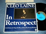 画像: CLEO LAINE - IN RETROSPECT ( Ex/Ex+++)  / 1970's UK ENGLAND  ORIGINAL Used LP