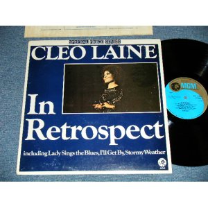 画像: CLEO LAINE - IN RETROSPECT ( Ex/Ex+++)  / 1970's UK ENGLAND  ORIGINAL Used LP