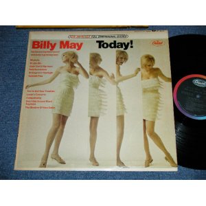 画像: BILLY MAY - TODAY! (Ex+/Ex+++)   / 1965 US AMERICA  ORIGINAL 1st Press "'BLACK with RAINBOW Band CAPITOL Logo on TOP Label' STEREO  LP  