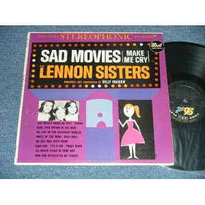 画像:  THE LENNON SISTERS with BILLY VAUGHN - SAD MOVIES ( Ex+/Ex+ ) / 1961  US AMERICA ORIGINAL STEREO Used LP