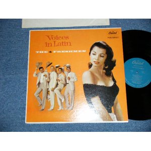 画像: THE FOUR FRESHMEN - VOICES IN LATIN (Ex++/Ex+++)  / 1958 US AMERICA ORIGINAL 1st Press " TURQUOISE  Label" MONO  Used LP 