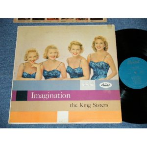 画像:  THE KING SISTERS - IMAGINATION  ( Ex/Ex+++)  / 1960  US AMERICA "1st Press TURQOUISE Label" MONO  Used  LP