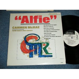 画像: CARMEN McRAE -  ALFIE ( Ex++/Ex+++ )  /  1966 US AMERICA ORIGINAL "WHITE LABEL PROMO" MONO Used LP 