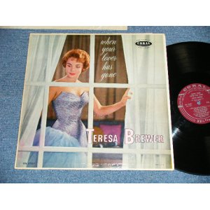 画像: TERESA BREWER - WHEN YOUR LOVER HAS GONE ( Ex+/Ex+++ )  / 1958 US AMERICA  ORIGINAL "MAROON Label" MONO Used LP