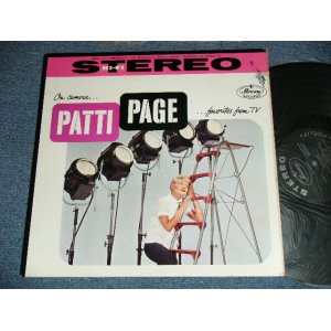 画像: PATTI PAGE -  ON CAMERA...FAVORITES FROM TV (Ex-/Ex+++ )  /1959  US AMERICA ORIGINAL STEREO Used LP