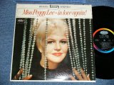 画像: PEGGY LEE -  IN LOVE AGAIN  ( Ex+++/Ex+++) / 1963 US AMERICA ORIGINAL 1st  Press "BLACK With RAINBOW 'CAPITOL' Logo on TOP  Label"  STEREO Used LP 