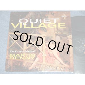 画像: MARTIN DENNY - QUIET VILLAGE ( Ex/Ex+++ ) / 1960 US AMERICA ORIGINAL 2nd Press "COLOR LIBERTY" Label STEREO Used  LP  