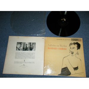 画像: BARBARA CARROLL TRIO - LULLABIES IN RHYTHM ( Ex++/Ex+++) / 1955 AMERICA US ORIGINAL MONO Used LP