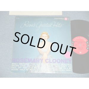 画像: ROSEMARY CLOONEY - ROSIE'S GREATEST HITS ( Ex+,Ex/Ex- ~Ex)  / 1958 US AMERICA ORIGINAL 1st press "6 EYE'S Label" MONO Used LP 