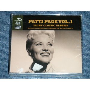 画像: PATTI PAGE - Vol.1 EIGHT CLASSIC ALBUMS  ( SEALED ) / 2014 EUROPE "BRAND NEW SEALED" 4-CD's Set