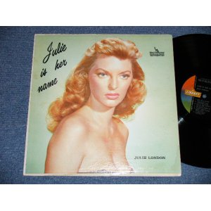 画像: JULIE LONDON - JULIE IS HER NAME ( DEBUT ALBUM ) ( :2nd press NON CREDIT "STEREO" Logo on FRONT COVER Version"  and 1st Press Label" and " UN GLOSSY Jacket" ) ( Ex++/Ex++ Looks:Ex++) /  1960 US AMERICA ORIGINAL STEREO Used  LP 