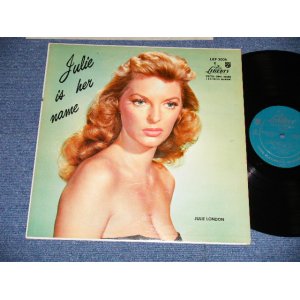 画像: JULIE LONDON - JULIE IS HER NAME ( DEBUT ALBUM )( Matrix # A-D4-B / A-D2 ) (Ex+++/Ex++ Looks:Ex++  B-5,6:Press Miss ) / 1956 US AMERICA ORIGINAL MONO "1st Press LIBERTY Credit Front Cover""1st Press Glossy Jacket " "2nd Press BACK Cover" "1st PRESS Turquoise Color LABEL" Used LP  