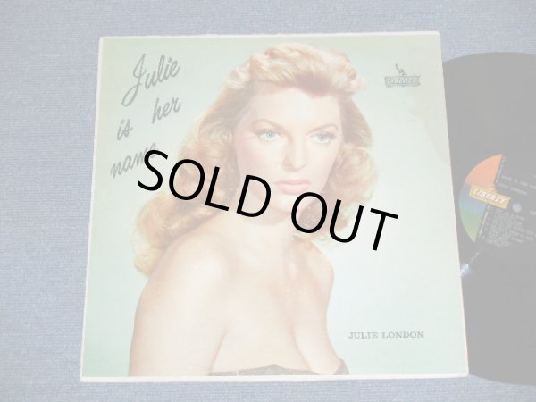 画像1: JULIE LONDON - JULIE IS HER NAME ( DEBUT ALBUM )  (E+/Ex++ Looks:Ex+) / 1960 US AMERICA ORIGINAL MONO "2nd Press NON-Credit Front Cover""2nd Press Un-Glossy Jcaket " "3rd Press BACK Cover" "2nd PRESS Color LIBERTY LABEL" Used LP  