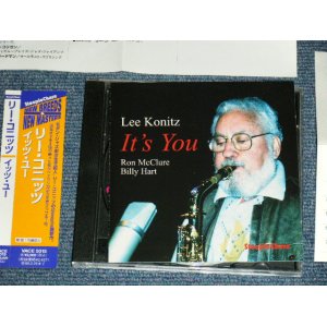 画像: LEE KONITZ - IT'S YOU ( MINT-/MINT ) / 1996 DENMARK CD+ 1997 JAPAN LINER & OBI Used CD 