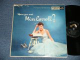 画像: BARBARA CARROLL TRIO - HAVE YOU MET MISS CARROLL  ( VG++, Ex/Ex++ A-1:VG+++ EDSP,TEAR) / 1956 AMERICA US ORIGINAL MONO Used LP