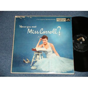 画像: BARBARA CARROLL TRIO - HAVE YOU MET MISS CARROLL  ( VG++, Ex/Ex++ A-1:VG+++ EDSP,TEAR) / 1956 AMERICA US ORIGINAL MONO Used LP