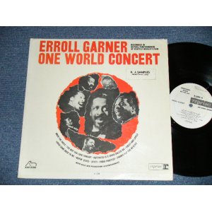 画像: ERROLL GARNER :- ONE WORLD CONCERT (Ex++/Ex++ Looks:Ex++) /  1963 US ORIGINAL "WHITE Label PROMO"  MONO Used  LP  