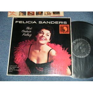 画像: FELICIA SANDERS - THAT CERTAIN FEELING ( Ex++.MINT- )  / 1958 US ORIGINALStereo Used LP