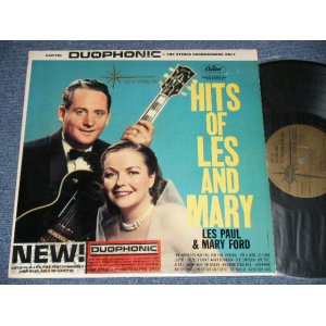 画像: LES PAUL & MARY FORD  - HITS OF LES PAUL & MARY FORD ( Ex++/Ex++ ) / 1960 US ORIGINAL "GOLD LABEL" "DUOPHONIC STEREO" Used LP 