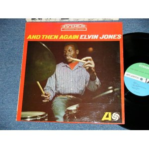 画像: ELVIN JONES - AND THEN AGAIN ( Ex++/E++ Looks:Ex+++ )  / 1965 US ORIGINAL "GREEN & BLUE Label"  STEREO Used LP  