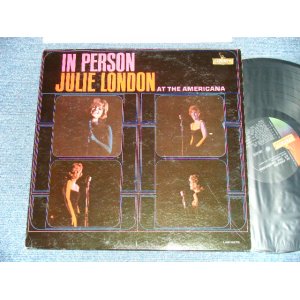 画像: JULIE LONDON - IN PERSON AT THE AMERICANA ( Ex++/MINT- ) / 1964 US AMERICA ORIGINAL MONO Used LP 