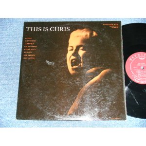 画像: CHRIS CONNOR -THIS IS CHRIS ( Ex++,Ex+/Ex++ Looks: Ex  ) / 1955 US AMERICA ORIGINAL 1st press "Maroon Label" MONO Used LP 