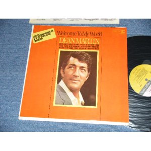 画像: DEAN MARTIN - WELCOME TO MY WORLD ( Ex+++/MINT- / 1967 US AMERICA ORIGINAL   1st press "MULTI-COLOR Label" MONO Used LP