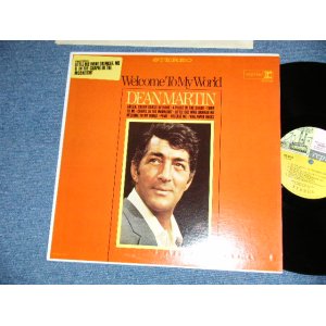 画像: DEAN MARTIN - WELCOME TO MY WORLD ( Ex+++/MINT- / 1967 US AMERICA ORIGINAL   1st press "MULTI-COLOR Label" STEREO  Used LP 