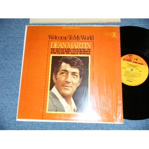 画像: DEAN MARTIN - WELCOME TO MY WORLD ( MINT/MINT ) / 1968 Version US AMERICA ORIGINAL  2nd press "TWO-COLOR Orange & Brown  Label" STEREO  Used LP