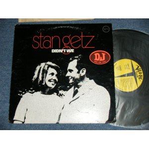 画像: STAN GETZ  - DIDN'T WE ( Ex+/Ex+++,Ex : TEAROBC)  / 1969 US AMERICA ORIGINAL "YELLOW LABEL PROMO" STEREO  Used LP