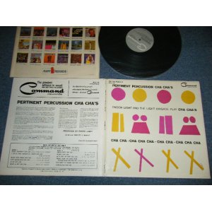 画像: ENOCH LIGHT - PLAYS PERTINENT  PERCUSSION CHA CHA'S ( Ex+++/MINT- : EDSP ) / 1960 US AMERICA ORIGINAL STEREO  Used  LP  